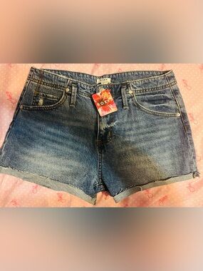 Roxy Blue Denim Cutoff Shorts